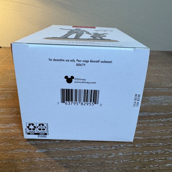 2023  Hallmark Keepsake Ornament Partners Statue Walt Disney & Mickey Mouse New - Picture 4 of 4